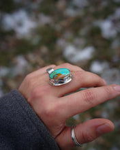 Load image into Gallery viewer, Rising Phoenix Turquoise Ring - Made To Finish
